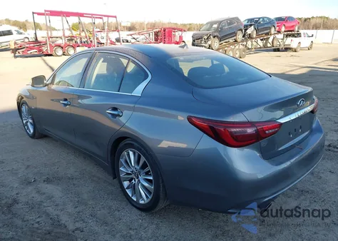 2018 Infiniti Q50 3.0T Luxe z USA, uszkodzony, nr VIN JN1EV7AP5JM357022